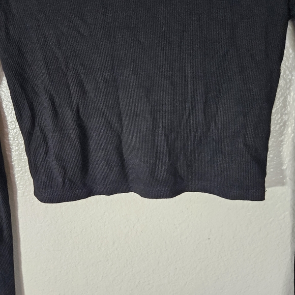 Joah Brown Cropped Crew Longsleeve Size XS/S - Picture 7 of 14